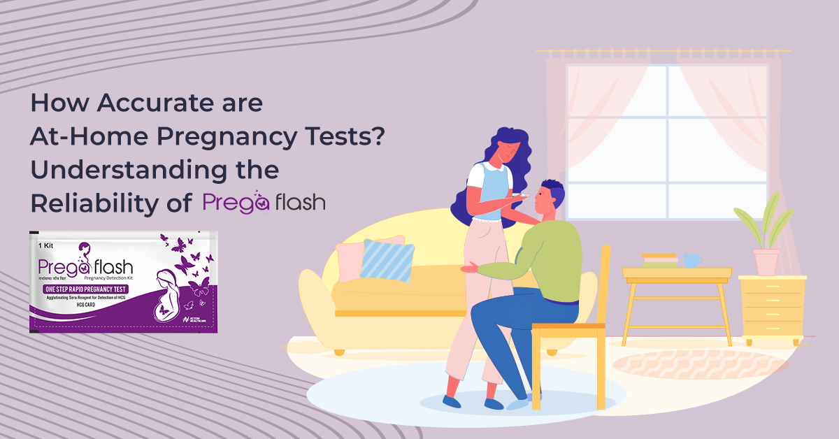 Pregaflash At-Home Pregnancy Test Kit